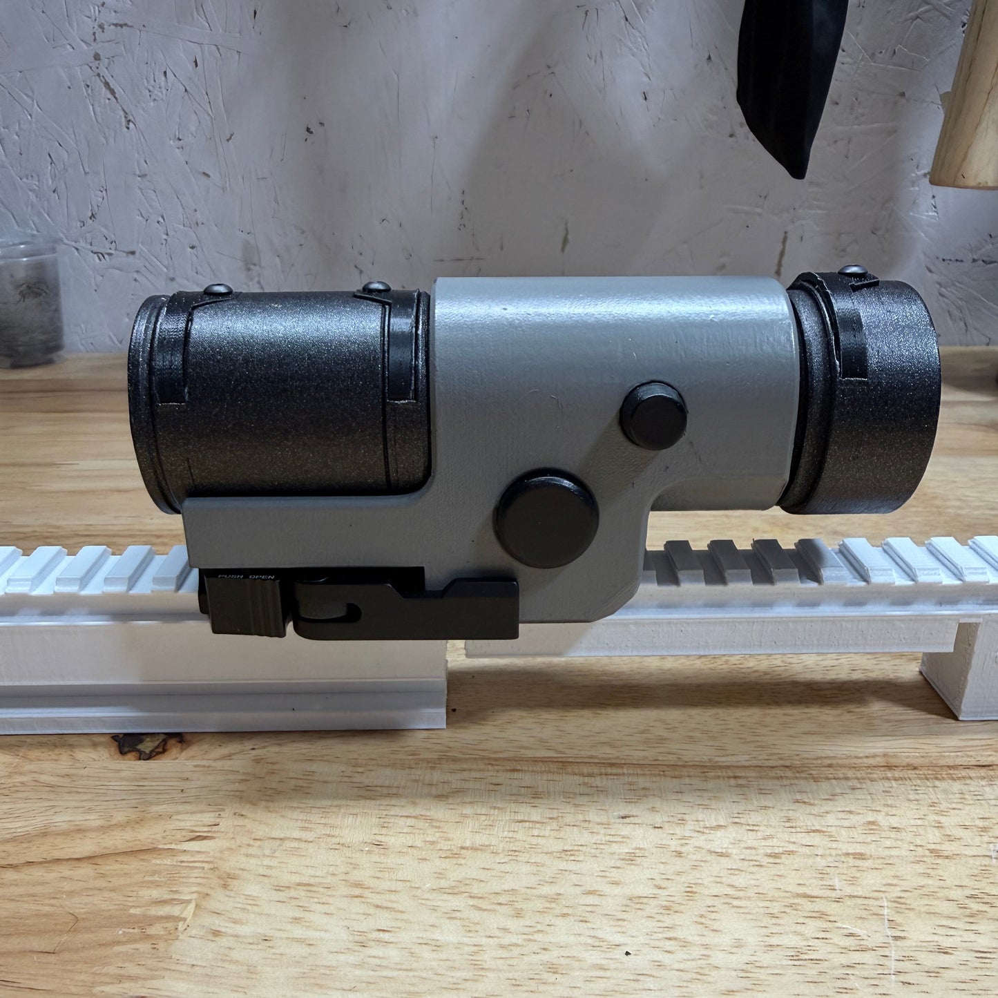 STL 3D Printing File Helldivers 2 Liberator 2x Tube Optic (featuring laser cutting SVG file)