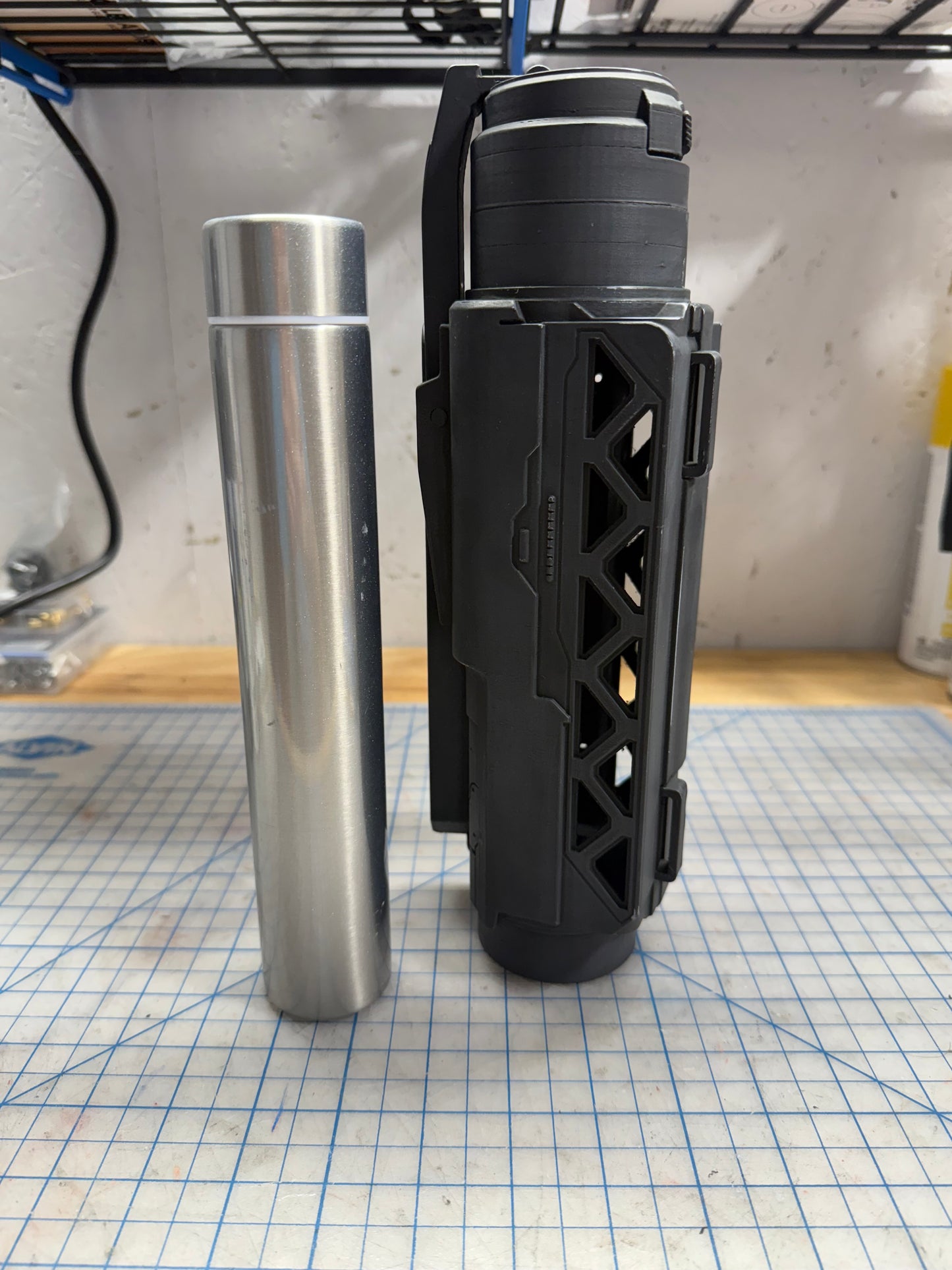 Helldivers 2 Sample Container Water Bottle Adapter - FREE W/ COMPLIMENTARY BUILD GUIDE